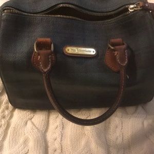 Vintage polo satchel bag